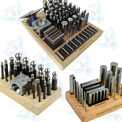 NEW DOMING Dapping Tool Block PUNCH set | RELIABLE Forming Shaping Kit - Image 1 of 4