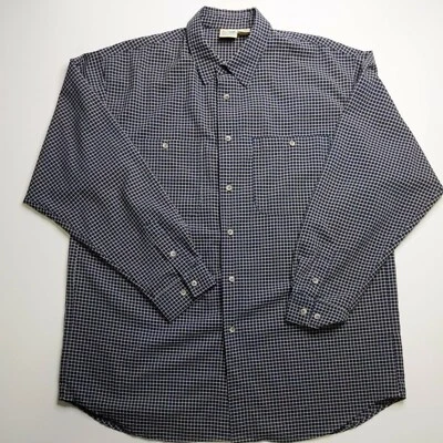 Camisa para hombre TravelSmith manga larga abotonada mezcla de poliéster larga 2XL Foto 1 de 4