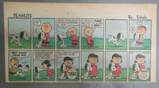 Peanuts Sunday Page by Charles Schulz from 8/12/1956 Size: ~7.5 x 15 inches