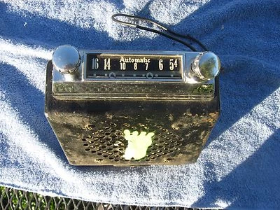 1958 1960's Volkswagen AM radio dealer accessory pre VOA volkswagen of america - Image 1 of 4