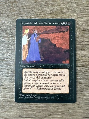 Magic: The Gathering Sogni del Mondo Sotterraneo LP (Lightly Played) MTG 1995 - Image 1 of 4