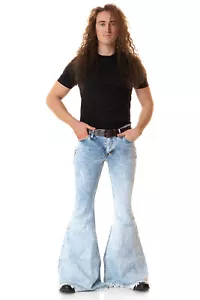 Jeans uomo Comycom mega pantaloni a zampa "STAR FRAZER" - Foto 1 di 12