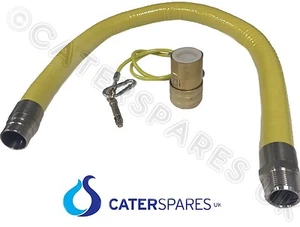 CATERHOSE COMMERCIAL CATERING YELLOW GAS HOSE FLEX 3/4 1.5 METRE 1500MM LONG - Picture 1 of 6