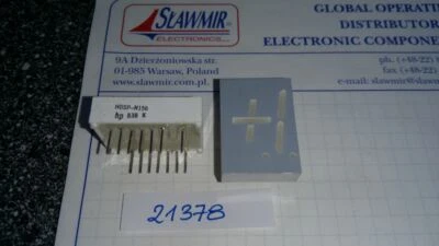 HP HDSPN156 20mm red UN 7segment display Lot-7pcs - Image 1 of 3