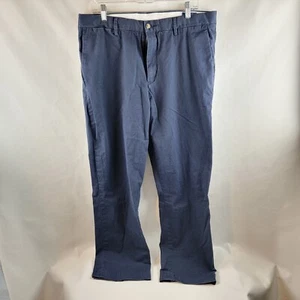Polo Ralph Lauren Pants Mens 36x30 Blue Chino Stretch Classic Fit Normcore Basic - Picture 1 of 9