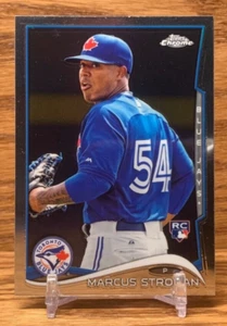 Marcus Stroman Rookie Karte 2014 Topps Chrome Blue Jays Chicago Cubs - Bild 1 von 2
