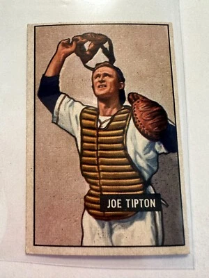 K70,672 - 1951 Bowman #82 Joe Tipton - Image 1 of 2
