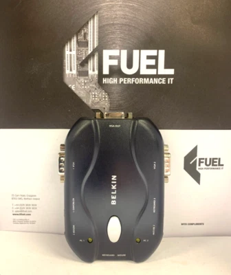 Belkin   F1DJ102P     2 computer Port PS2  KVM Switch - Image 1 of 4