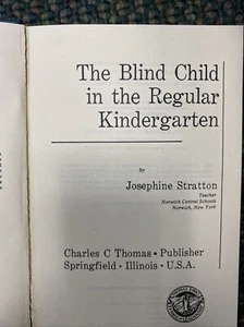 “Blind Child in Kindergarten” Thomas book - Picture 1 of 6