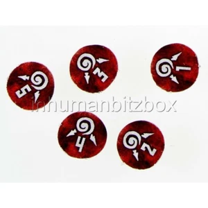 WCAJ21 5x PIONS ROUGE WARCRY WARHAMMER AOS BITZ  - Picture 1 of 1