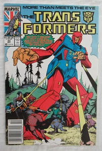 Transformers #33 Marvel Comics 1988 Newsstand Variant - Imagen 1 de 3