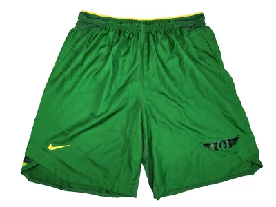 PANTALONES CORTOS DE ENTRENAMIENTO Nike Dri-Fit EQUIPO DE FÚTBOL EMITIDOS Oregon DUCKS XL para hombre Foto 1 de 3