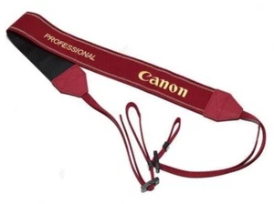 Official Canon EOS Strap PROFESSIONAL VERSION / Width approx. 38mm (Red) - Picture 1 of 2