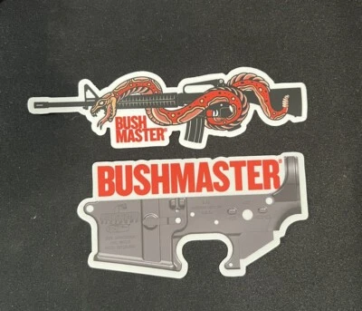 NEW BUSHMASTER Stickers Decals OEM SHOT SHOW 2025 FREE SHIPPING