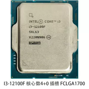 CPU11Core I3-12100F núcleo disperso nivel escritorio ranura 4+0 FCLGA1700 - Imagen 1 de 10