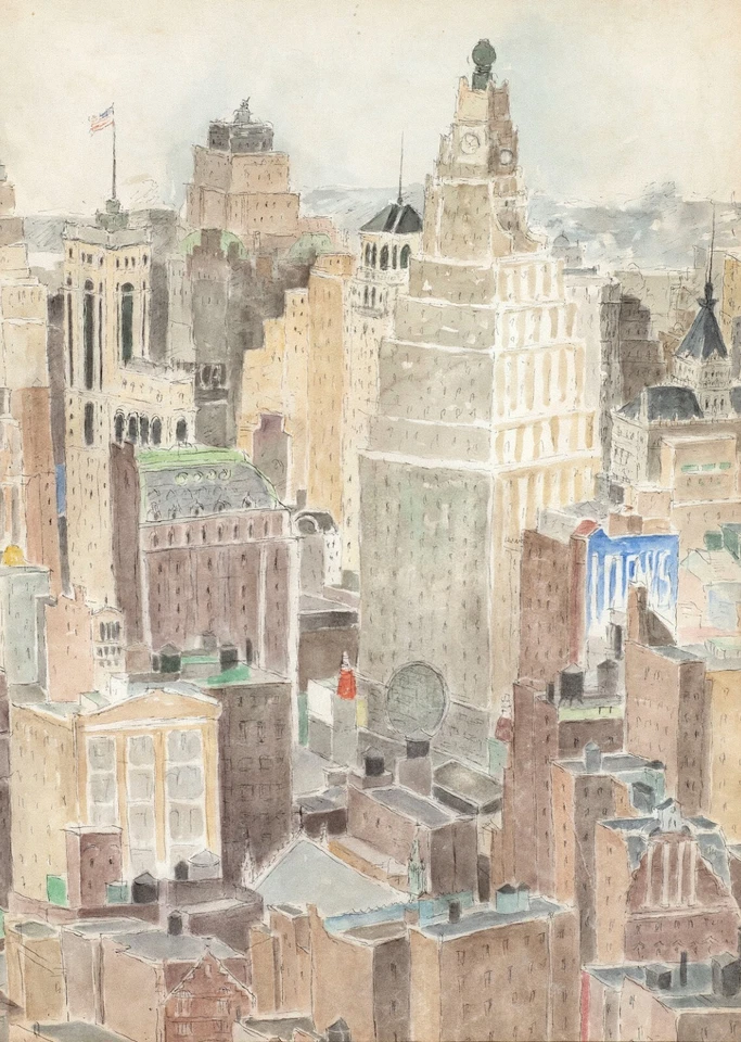 Skyline, New York by Katerina Wilczynski - Image 1 of 1