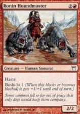 RONIN HOUNDMASTER X4 4 4X Champions of Kamigawa MTG Magic Cards DJMagic