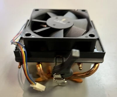 AVC 12v CPU Copper Heatsink Z7UH40Q001 Socket 754 939 940 AM2/AM3 F 70 x70 x20mm - Image 1 of 4