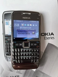 Nokia E71 Telefono Nokia E71 Made in Finland, Usato Funzionante ! Camera Error ! - Foto 1 di 17