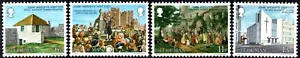 1977 Sg 103/106 Isle of Man First Visit of John Wesley MNH - Picture 1 of 2