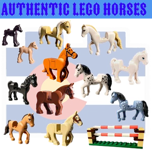 *NEU* LEGO Pferd Pony Ranch Friends City Girl Fohlen Trense Sattel Stutfohlen Stute - Bild 1 von 33