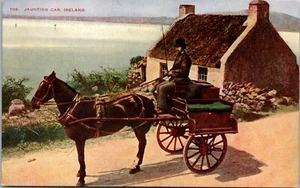 Postal Jaunting Car Ireland - Imagen 1 de 2