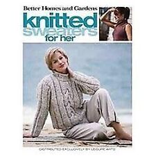 Better Homes and Gardens Knitted Sweaters for Her by Meredith Corporation
