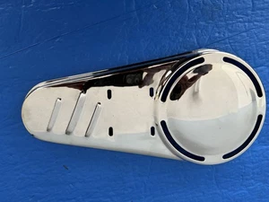 Whizzer Chrome Belt Guard fits original H, J, 300 and 700 Motors... B301 - Picture 1 of 4