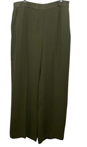 Pantalón Spanx Carefree Crepe Mujer Talla 1X Verde Oliva Carrera Trabajo Oficina - Imagen 1 de 10