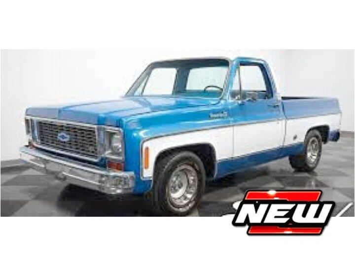CHEVROLET C10 CHEYENNE SUPER 1974 BLUE 1:18 - Immagine 1 di 1