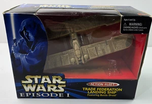TRADE FEDERATION LANDING SHIP Star Wars Action Fleet MICRO MACHINES 1999 GALOOB - Picture 1 of 5