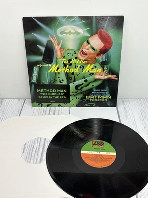 Method Man ‎– The Riddler OG 1995 Press 12" in Picture Cover Batman Forever - Image 1 of 4