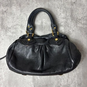 Bolso de Hombro Y2K Marc by Marc Jacobs 00s Cuero Negro De Colección Archivo Raro - Imagen 1 de 8