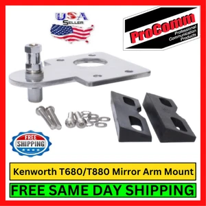 Soporte de espejo de radio CB ProComm PC-A68-02 para Kenworth T680 T880 2013+ conductor/pasaje - Imagen 1 de 11