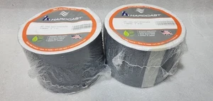 (2-PACK) HARDCAST 1602 ALL-PURPOSE FABRIC 4" x 50' GRAY MATTER DUCT SEALANT TAPE - Picture 1 of 9