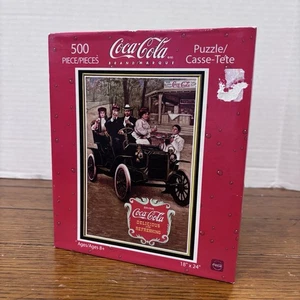 Vintage Coca Cola 500 Piece Jigsaw Puzzle Drink Coca Cola Advertising - Picture 1 of 8