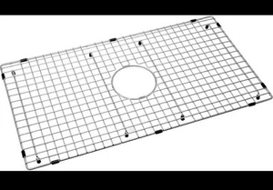 Serene Valley Sink Bottom Grid 21" X 15-1/2" Centered Drain SVH2116C - Picture 1 of 2