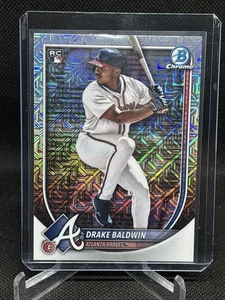 Drake Baldwin RC 2025 Bowman Chrome #75 Mojo Refractor SP Braves Rookie - Imagen 1 de 2