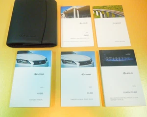 2015 LEXUS GS 350OWNERS MANUAL SET FACTORY OEM EXCELLENT - Picture 1 of 8