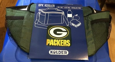 Green Bay Packers Kolder  Kooler  6pack -Lunch Bag - Image 1 of 2
