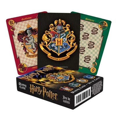 Tarjetas de juego AQUARIUS Harry Potter - Mazo de cartas temático House Crests para tu Foto 1 de 4