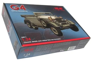 ICM 1/35 Mercedes Typ G4 (1935 production), German Personnel Car model kit # 240 - Imagen 1 de 10