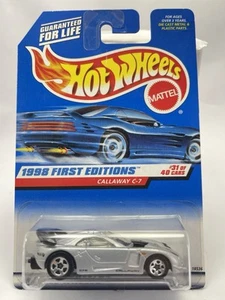 1998 Hot Wheels Callaway C7 Corvette First Editions 31 of 40 #677 Vintage Car - Picture 1 of 7
