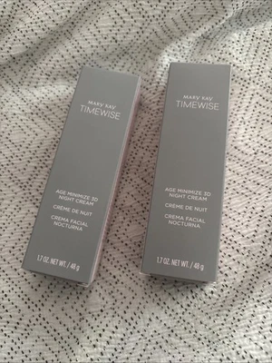 2 Mary Kay Timewise Age Minimize 3D Night Cream 1.7oz - Image 1 of 4