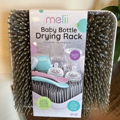 Melii Baby Bottle Drying Rack ~ Drain Board ~ Strainer ~ NEW Dishwasher Safe - Image 1 of 4