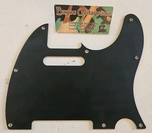 Fender Telecaster Schlagbrett schwarz 3ply Aged Relic - Bild 1 von 5