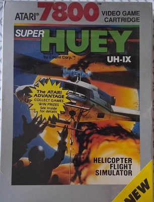 Super Huey Atari 7800 New Sealed - Image 1 of 2