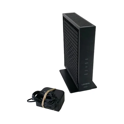 LINKSYS CM3024 High Speed DOCSIS 3.0 24x8 Cable Modem With Power Cable TESTED - Image 1 of 4