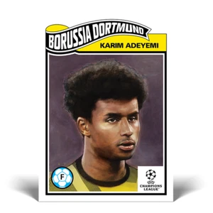Topps UCL Living Set - Card 519 - Karim Adeyemi - Borussia Dortmund - Picture 1 of 2