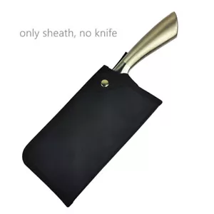 Chinese Chef Knife Sheath Chopper Cleaver Knife Cover Bag Blade Guard Carry Case - Picture 1 of 5